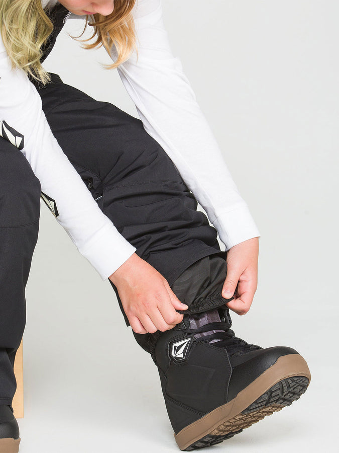 Volcom Barkley 2027 – Insulated Bib (Youth 7-14) | BLACK (BLK)