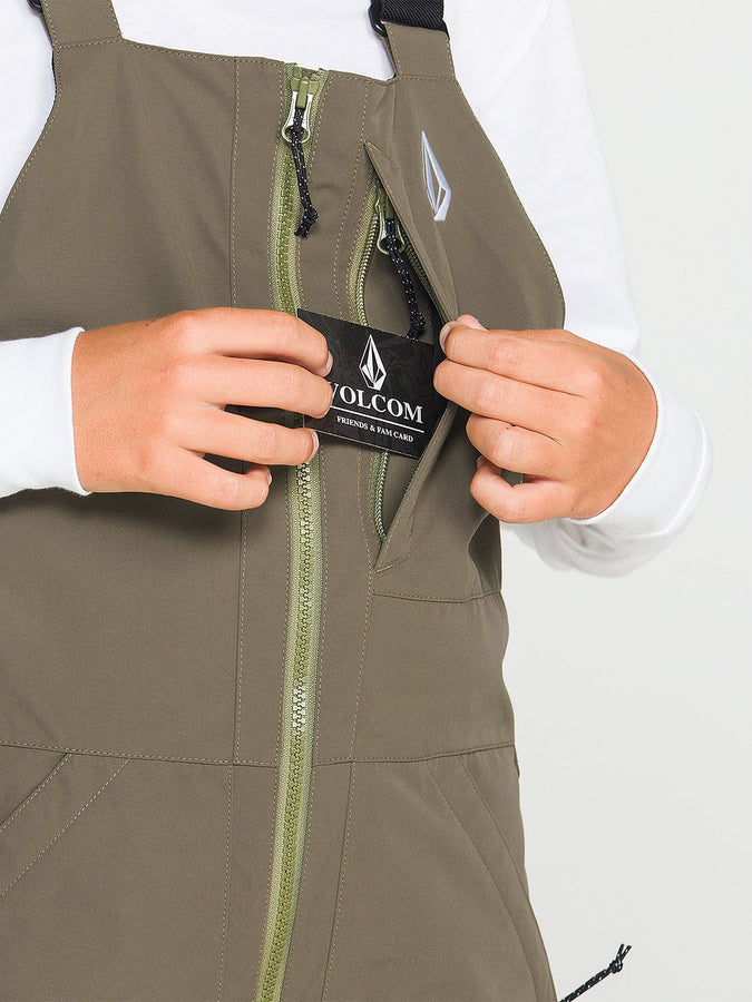 Volcom Barkley 2027 – Insulated Bib (Youth 7-14) | TEAK (TEK)