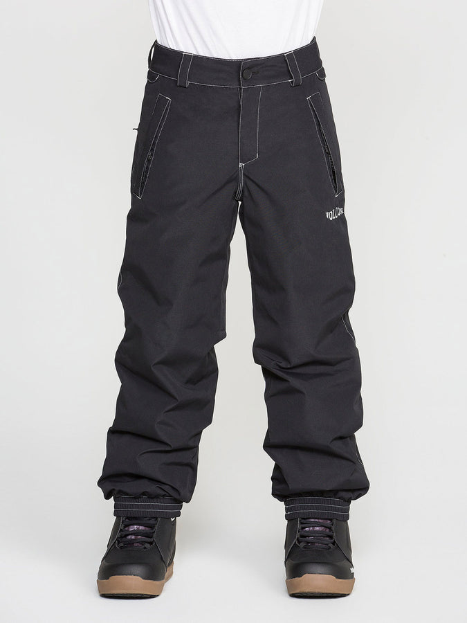 Volcom Barkley Chaos 2027 – Insulated Pants (Youth 7-14) | BLACK (BLK)
