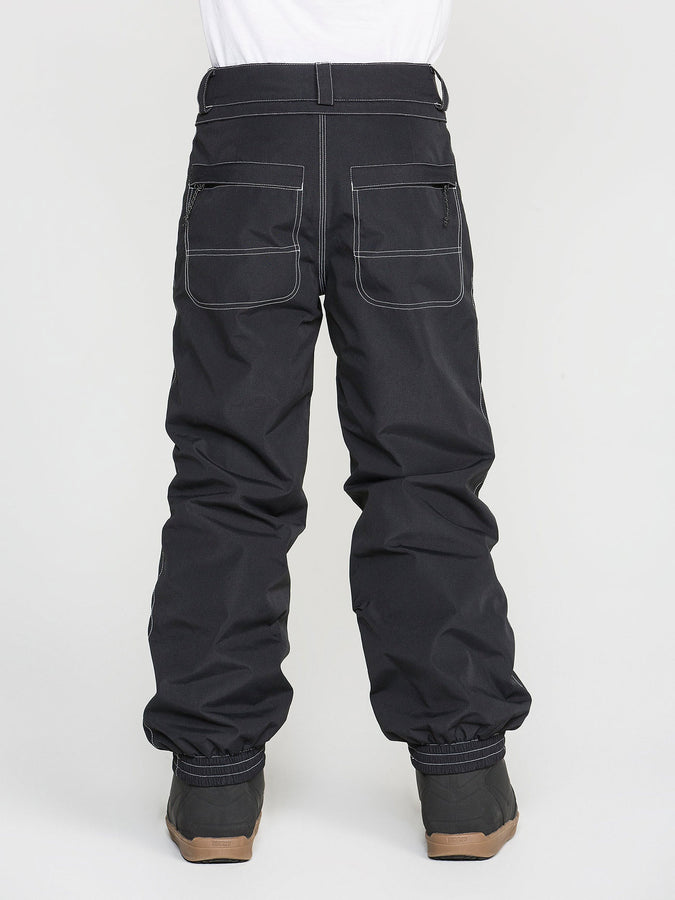 Volcom Barkley Chaos 2027 – Insulated Pants (Youth 7-14) | BLACK (BLK)