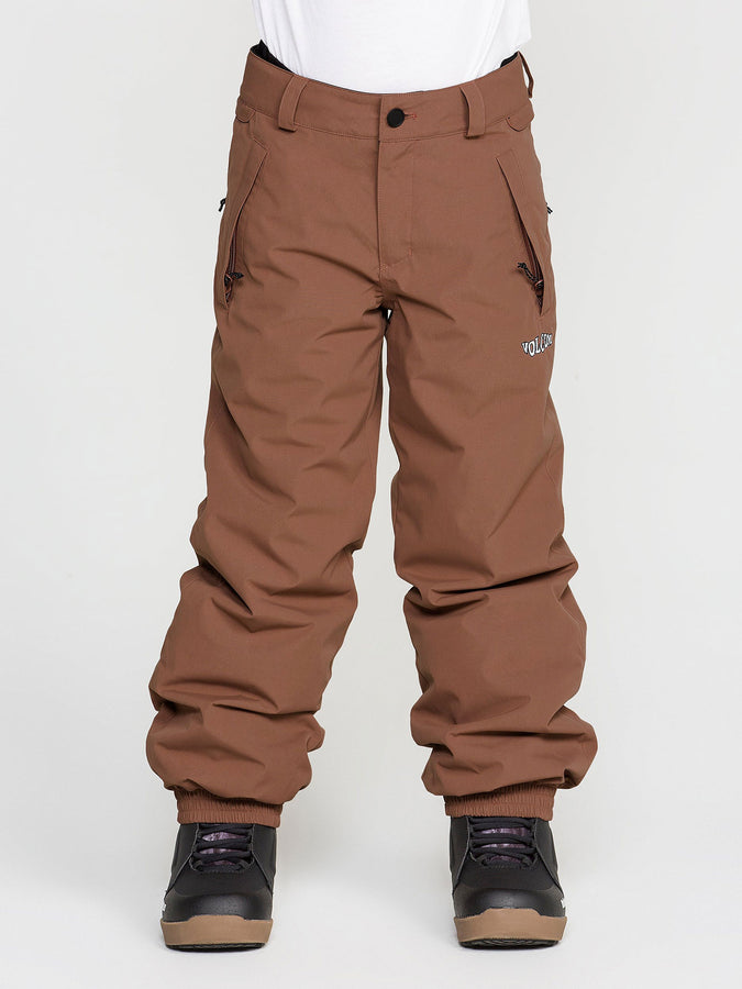 Volcom Barkley Chaos 2027 – Insulated Pants (Youth 7-14) | DESERT TAUPE (DT0)