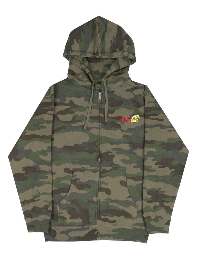 Frosted Skateboards Iceman Logo Zip Hoodie Spring 2026 | CAMO