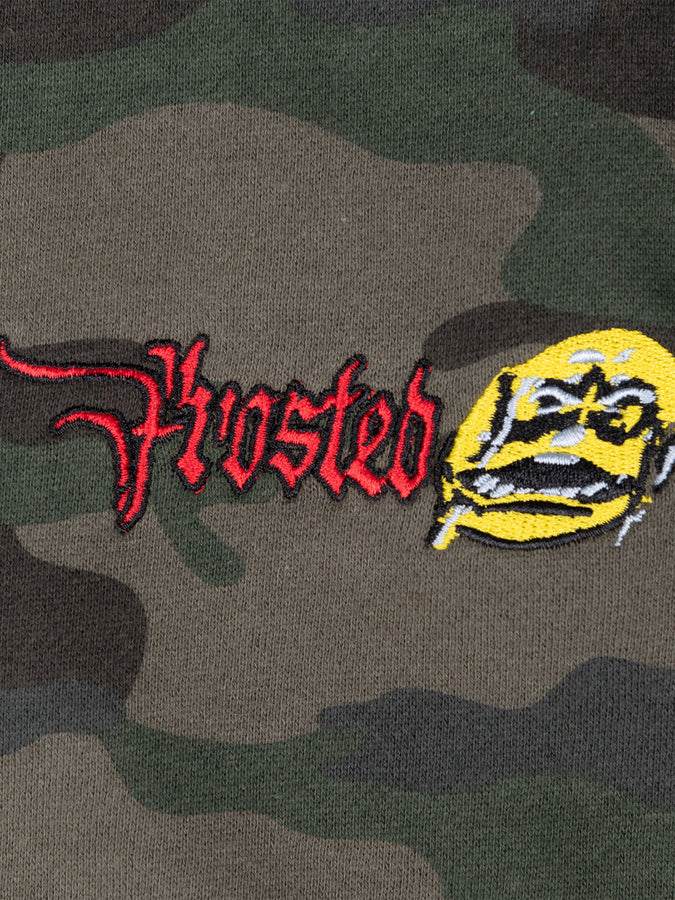 Frosted Skateboards Iceman Logo Zip Hoodie Spring 2026 | CAMO