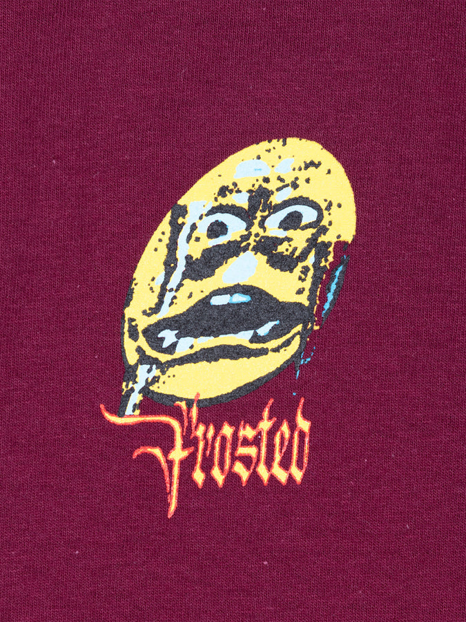 Frosted Skateboards Iceman Logo T-Shirt Summer 2026 | BLOODY RED