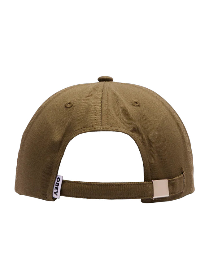 Obey Icon Patch 6 Panel Strabpack Hat | ARMY (ARM)