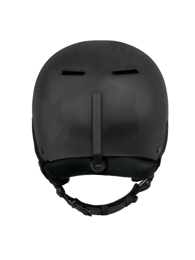 Sandbox Icon Black Camo Snowboard Helmet 2024 | BLACK CAMO