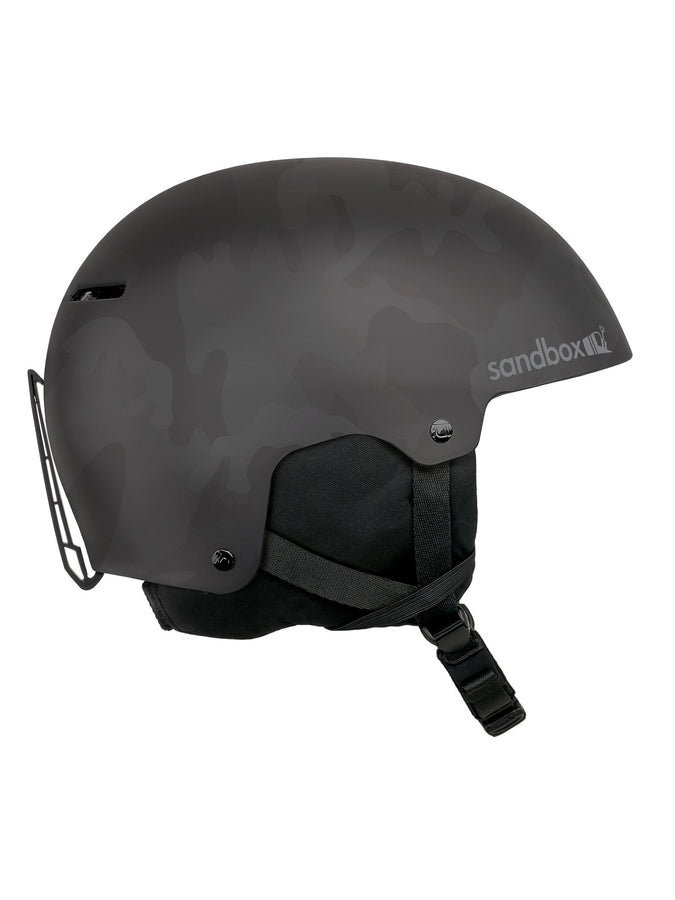 Sandbox Icon Black Camo Snowboard Helmet 2024 | BLACK CAMO