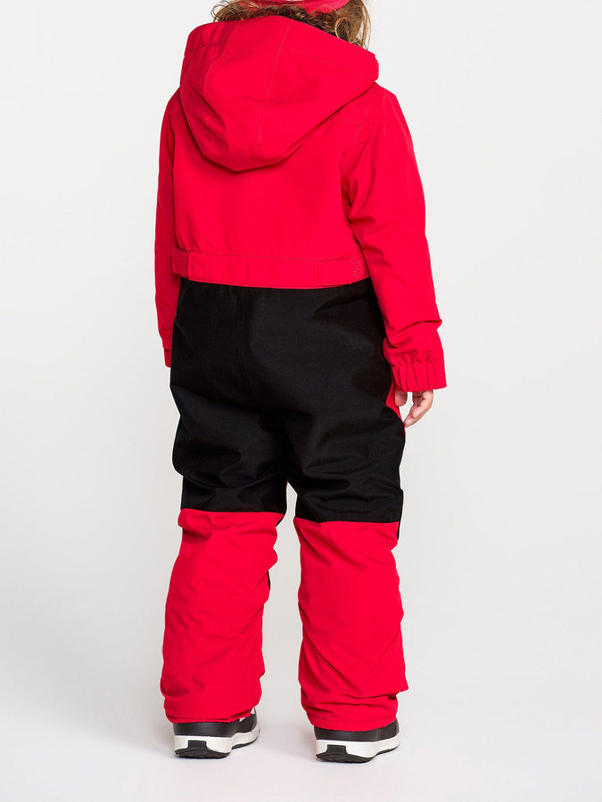 Volcom Little Flurry 2027 – Insulated One Piece (Kids 2-7) | BRIGHT CHERRY (B0C)