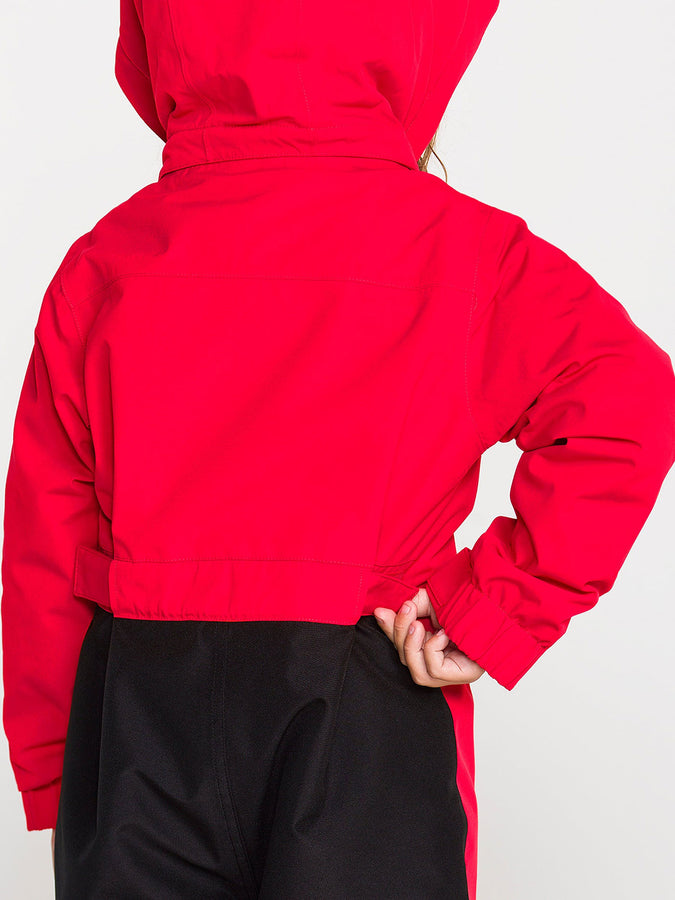 Volcom Little Flurry 2027 – Insulated One Piece (Kids 2-7) | BRIGHT CHERRY (B0C)