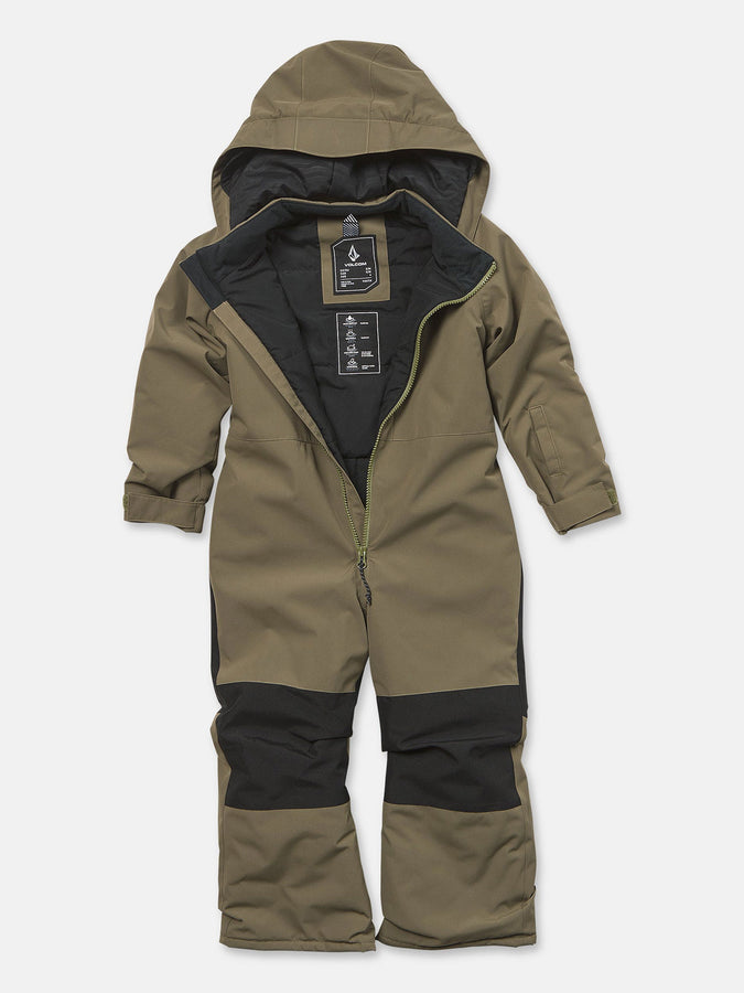 Volcom Little Flurry 2027 – Insulated One Piece (Kids 2-7) | TEAK (TEK)