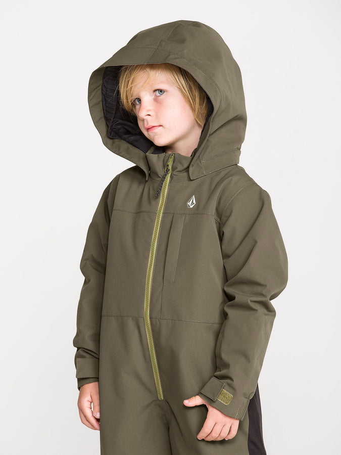 Volcom Little Flurry 2027 – Insulated One Piece (Kids 2-7) | TEAK (TEK)