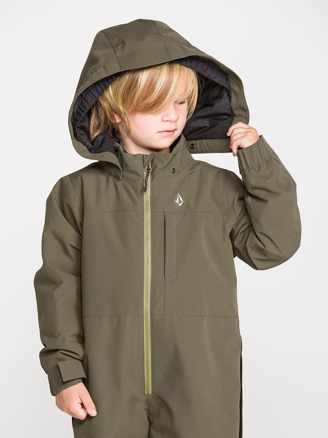 Volcom Little Flurry 2027 – Insulated One Piece (Kids 2-7) | TEAK (TEK)