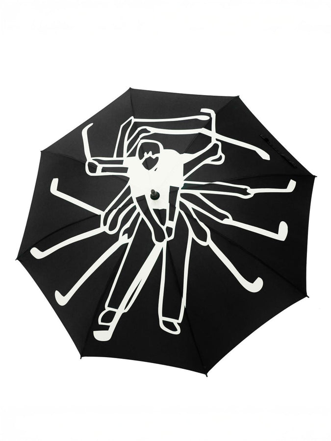 Forden Golf Swingman Black Umbrella | BLACK