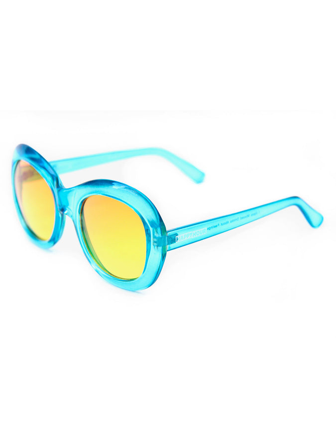 Happy Hour Bikini Beach Sunglasses | TRANPARENT BLUE CRUSH