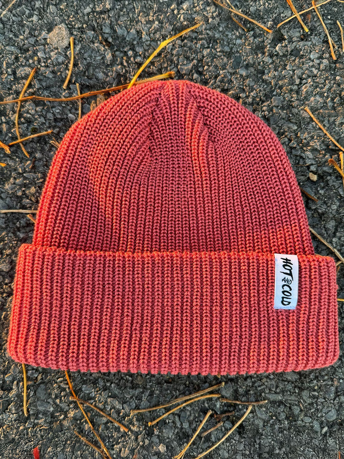 Hot And Cold OG Beanie | DUSTY ROSE
