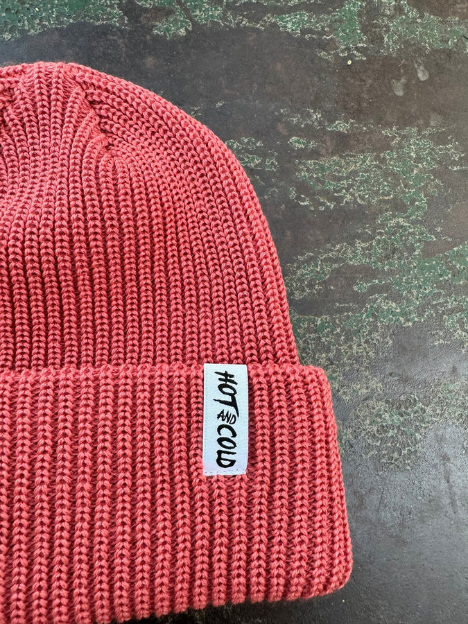 Hot And Cold OG Beanie | DUSTY ROSE