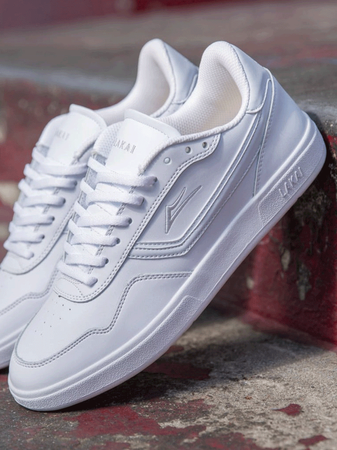 Lakai Terrace White Leather Shoes Holiday 2023 | WHITE LEATHER (WHL)