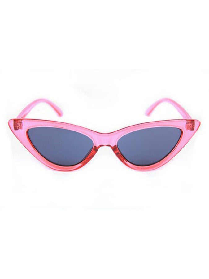 Happy Hour Space Needles Sunglasses | CLEAR RED