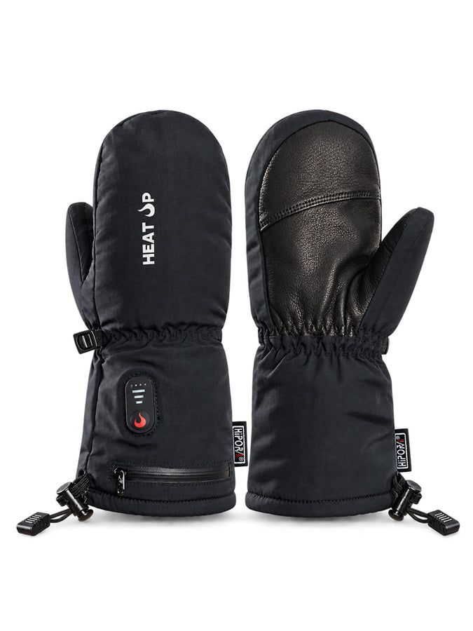 Heat Up Mountain Heated Waterproof Mitt | BLACK