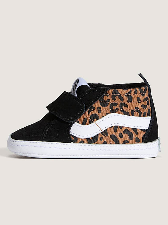 Vans Sk8-Hi Crib Leopard Black/Brown Shoes Spring 2026 | LEOPARD BLACK/BROWN (YS8)