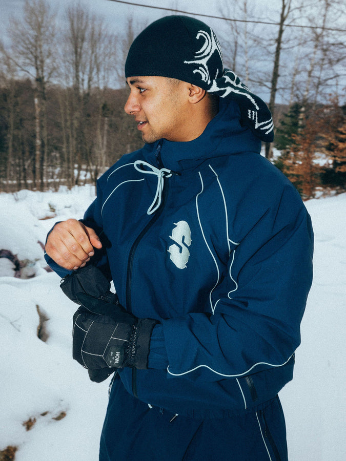 Souvenir Insulated Track Jacket Winter 2026 | NAVY