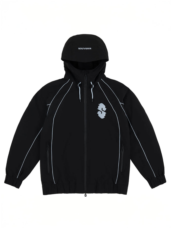 Souvenir Insulated Track Jacket Winter 2026 | BLACK