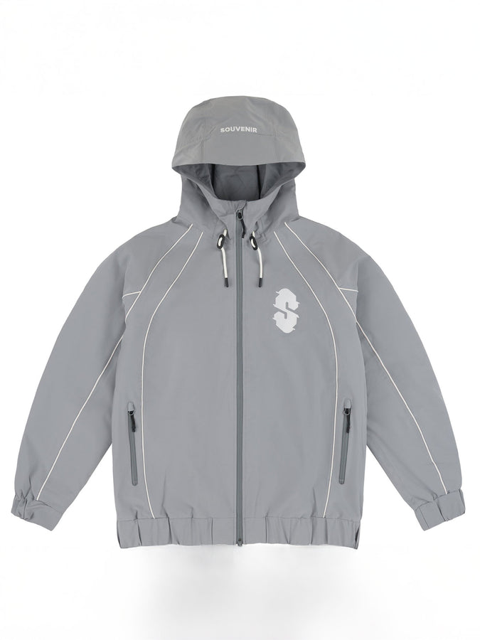 Souvenir Insulated Track Jacket Winter 2026 | COOL GREY