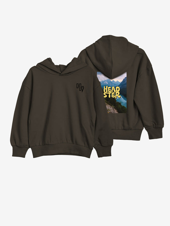 Headster Into The Wild Hoodie Fall 2025 | CHARCOAL