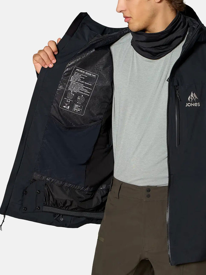 Jones GORE-TEX Deeper 2027 – Insulated Jacket | STEALTH BLACK