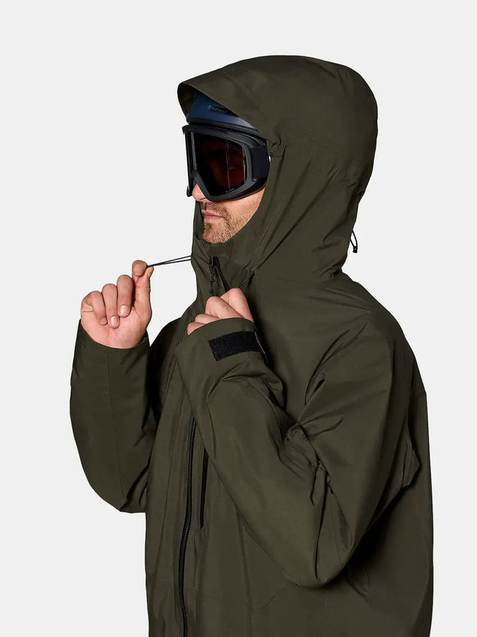 Jones GORE-TEX Deeper 2027 – Insulated Jacket | MIDNIGHT GREEN