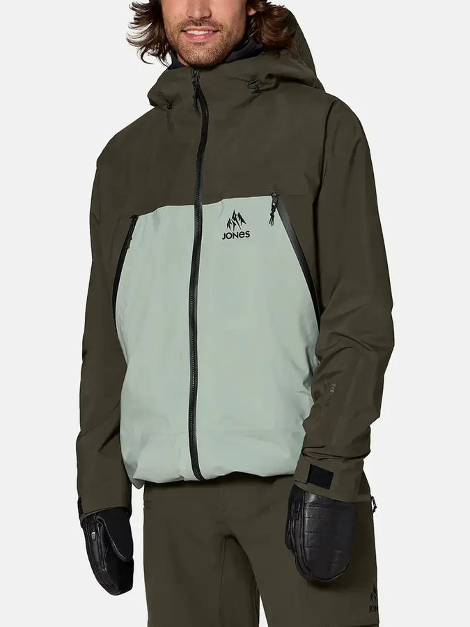Jones GORE-TEX Deeper 2027 – Shell Jacket | MIDNIGHT GREEN