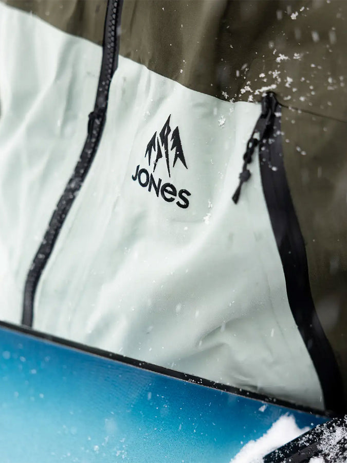 Jones GORE-TEX Deeper 2027 – Shell Jacket | MIDNIGHT GREEN
