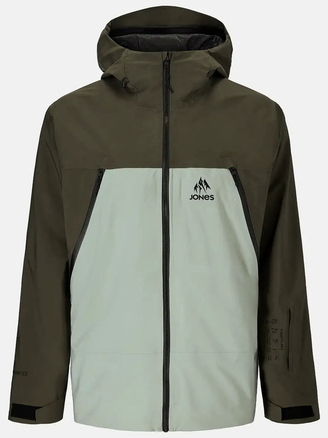 Jones GORE-TEX Deeper 2027 – Shell Jacket | MIDNIGHT GREEN