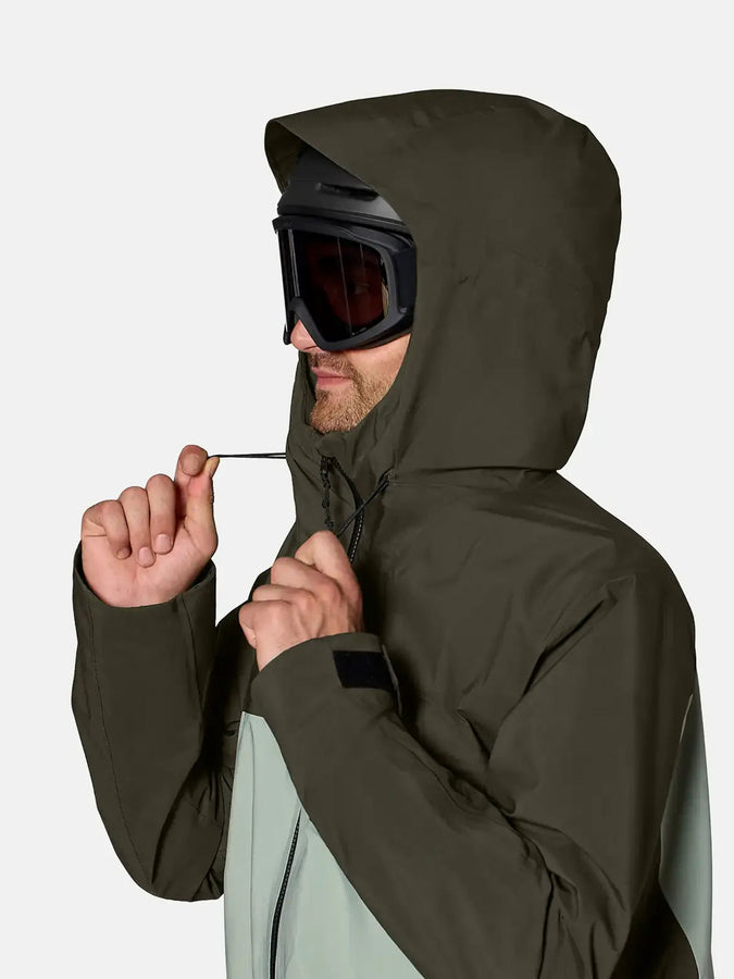 Jones GORE-TEX Deeper 2027 – Shell Jacket | MIDNIGHT GREEN
