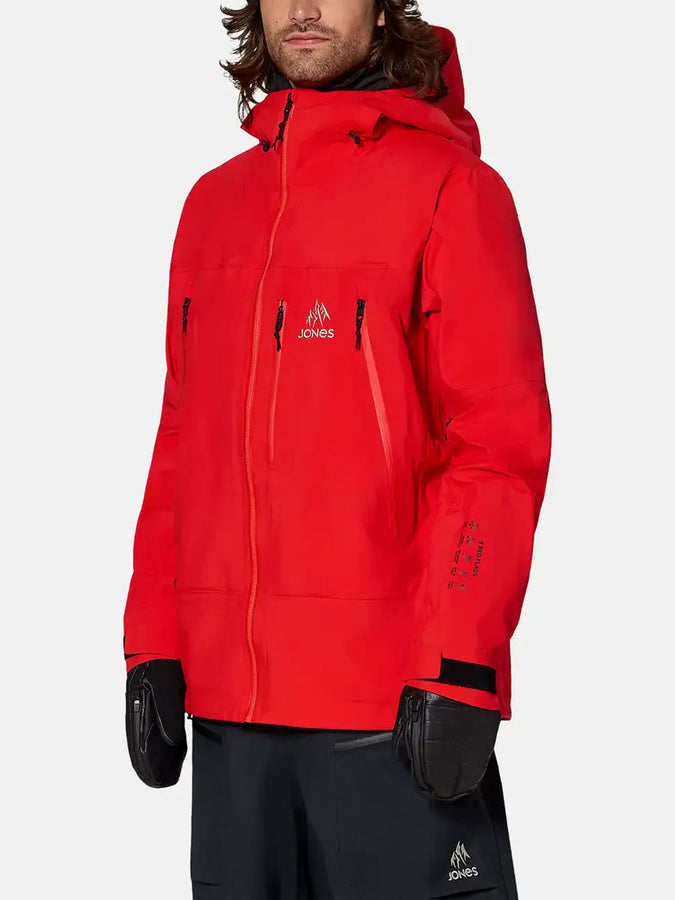 Jones GORE-TEX Higher 2027 – Shell Jacket | LAVA RED