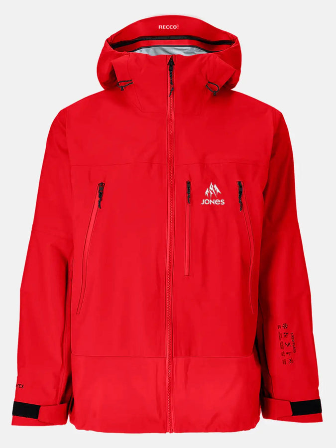 Jones GORE-TEX Higher 2027 – Shell Jacket | LAVA RED
