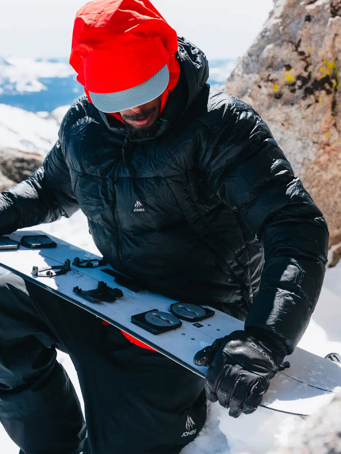 Jones Max Re-Up Down 750+ Hooded 2027 – Insulated Jacket | STEALTH BLACK
