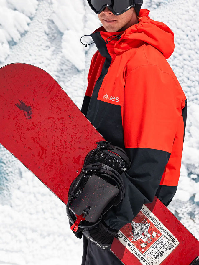 Jones Tweaker 2027 – Shell Jacket | LAVA RED