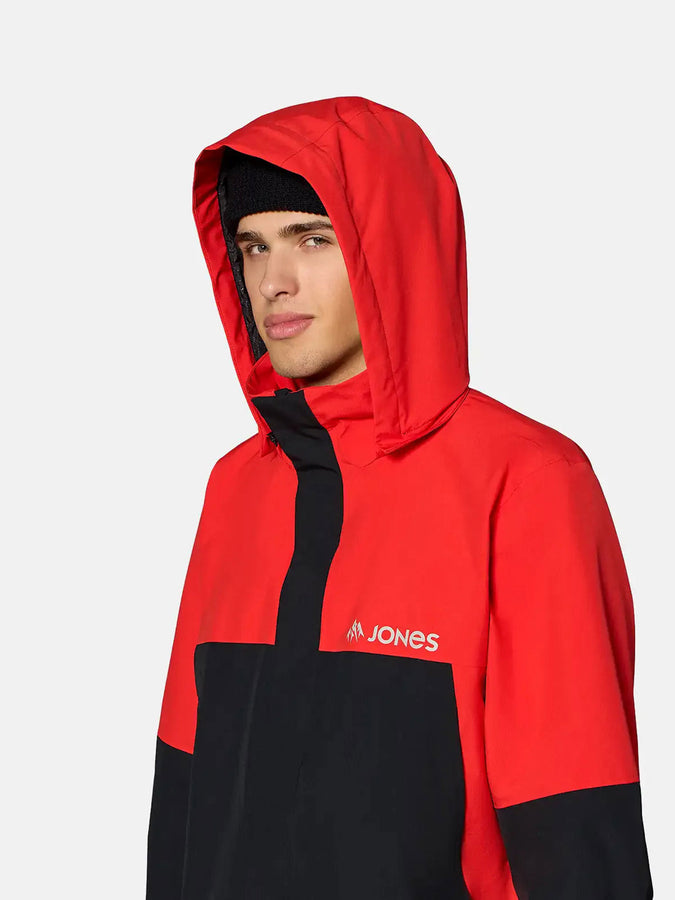 Jones Tweaker 2027 – Shell Jacket | LAVA RED