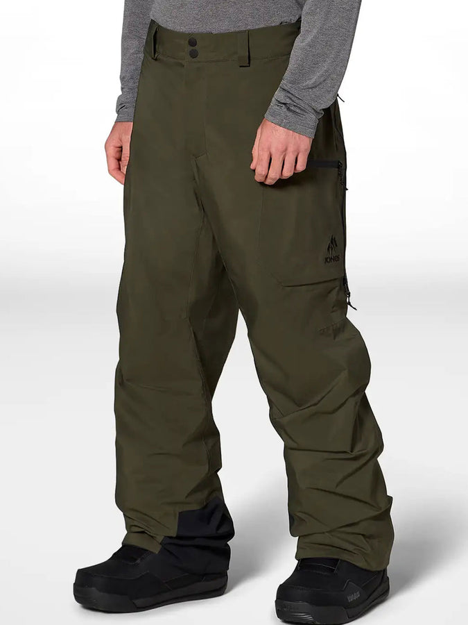 Jones GORE-TEX Deeper 2027 – Shell Pants | MIDNIGHT GREEN
