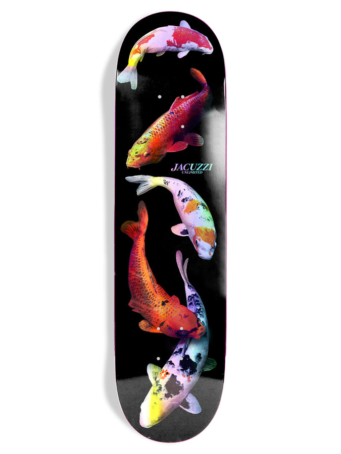 Jacuzzi EX7 500 Years Black 8.5'' Skateboard Deck | BLACK