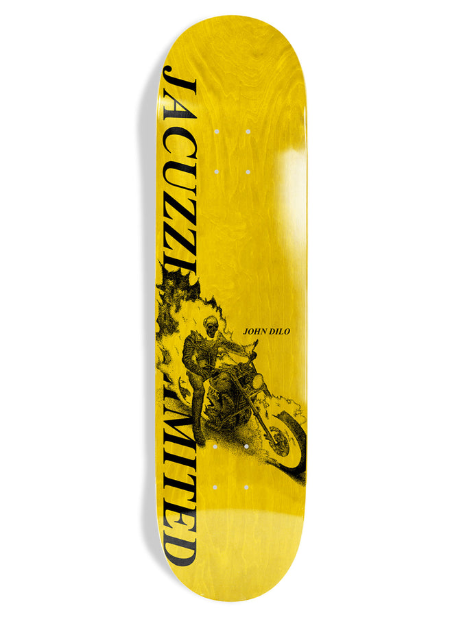 Jacuzzi EX7 Dilo Skull Cycle 8.25'' & 8.5'' Skateboard Deck | YELLOW