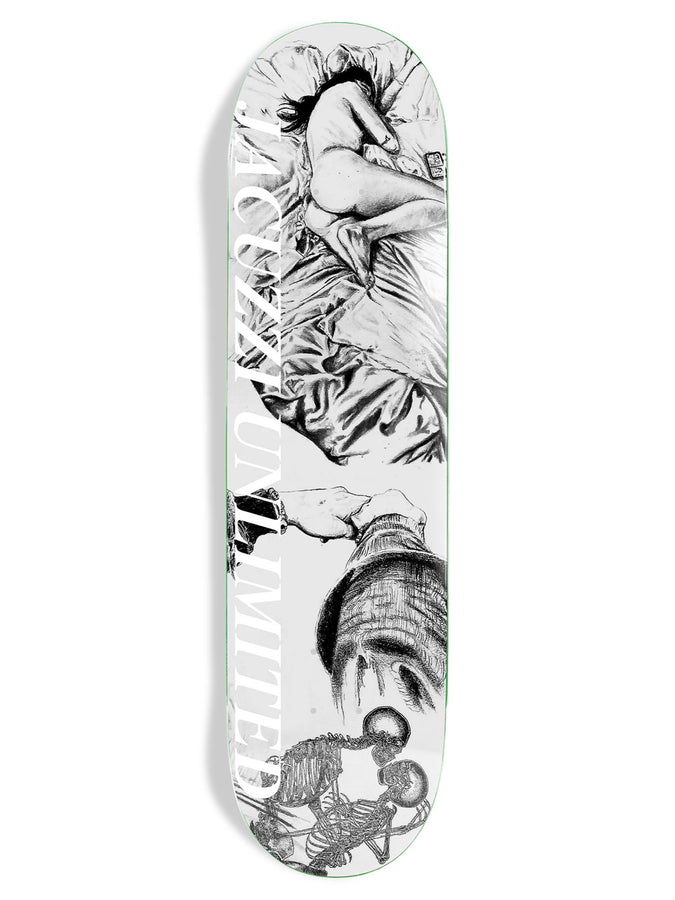 Jacuzzi Ex7 Zander Mitchell Sleeper Skateboard Deck | SILVER