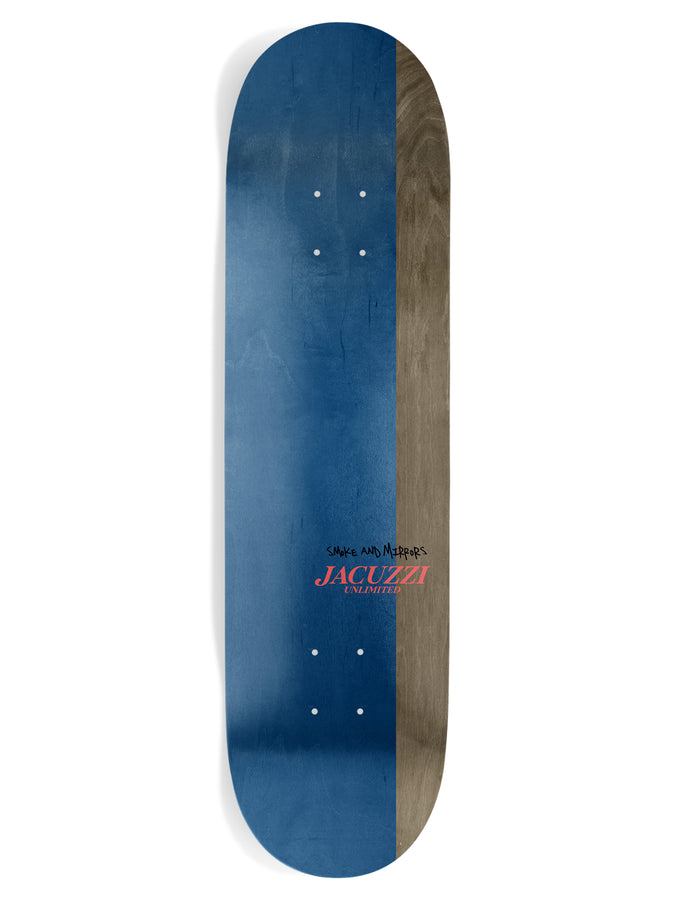 Jacuzzi Ex7 Mitchell Race Car Skateboard Deck | WHITE