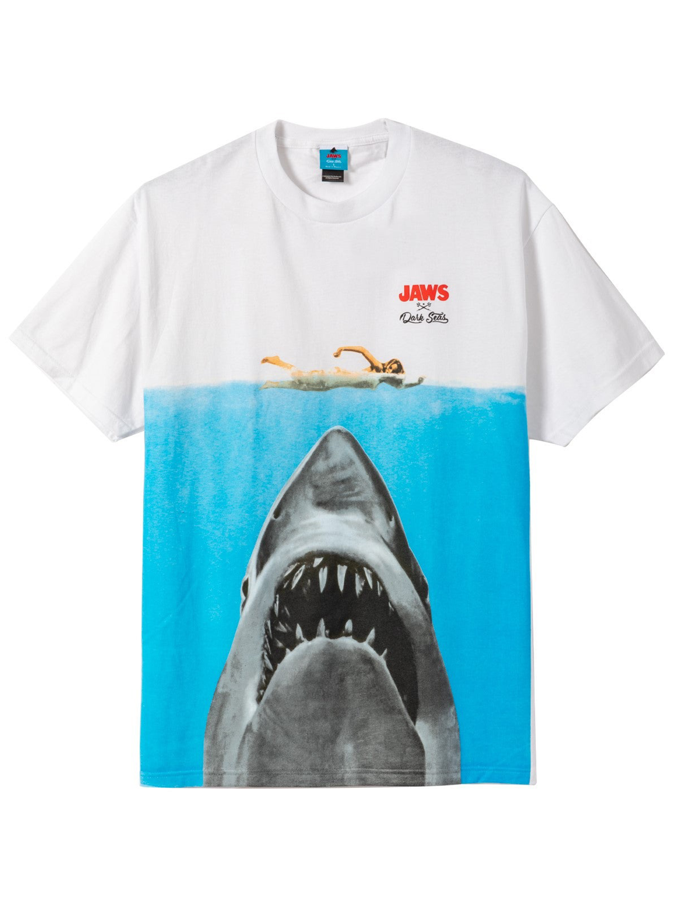 Dark Seas Summer 2024 Dark Seas x Jaws Movie Poster T-Shirt