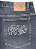 Frosted Wavy Classic Chambray Jeans Holiday 2026