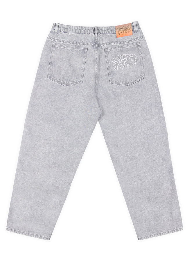 Frosted Wavy Classic Acid Wash Grey Jeans Holiday 2026 | ACID WASH GREY