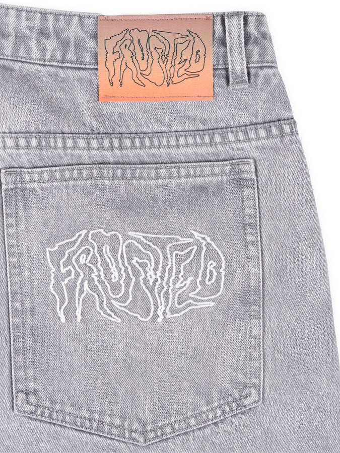Frosted Wavy Classic Acid Wash Grey Jeans Holiday 2026 | ACID WASH GREY