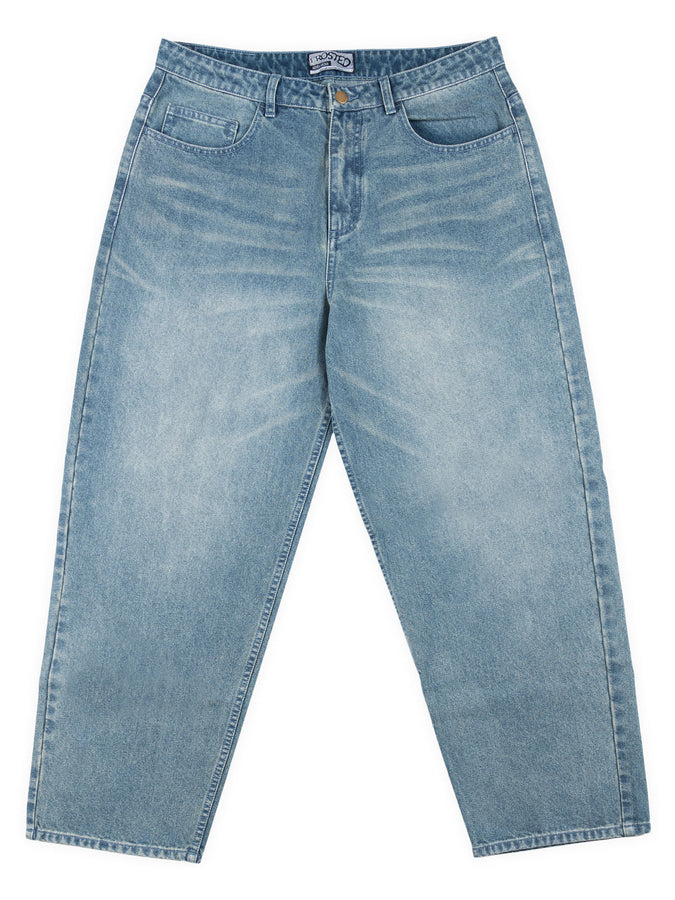 Frosted Wavy Classic Vintage Mid Blue Jeans Holiday 2026 | VINTAGE MID BLUE