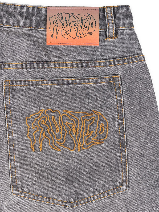 Frosted Wavy Classic Shadow Black Jeans Holiday 2026 | SHADOW BLACK